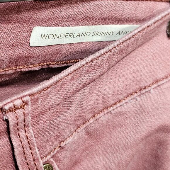 Women's VINTAGE X AMERICA Wonderland Skinny Ankle Jeans  8/29 - Picture 4 of 6